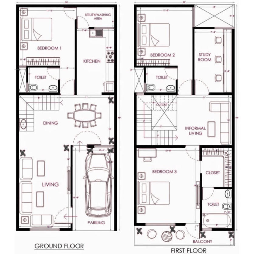 duplex house plans India  duplex house plans India