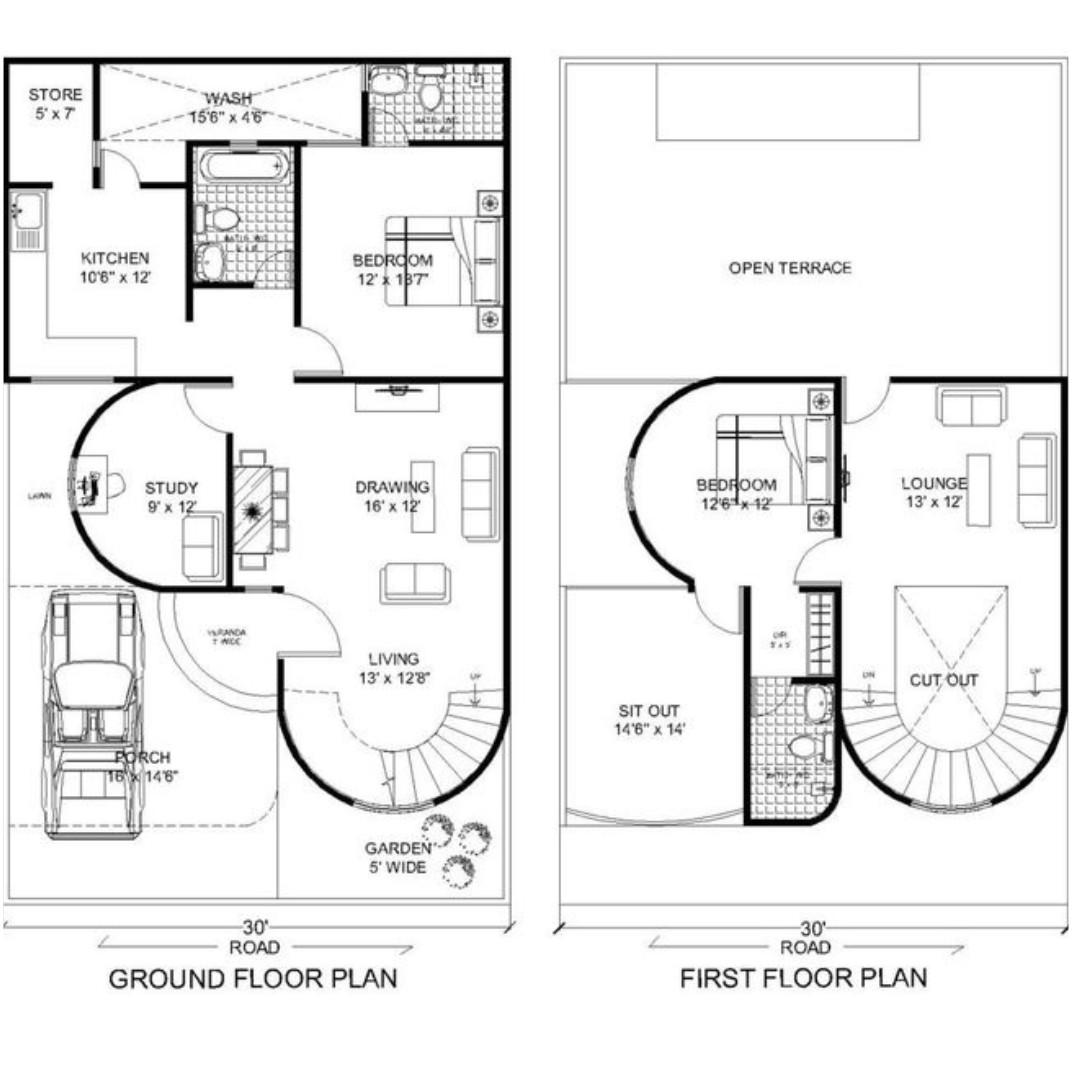 duplex house plans India duplex house plans India