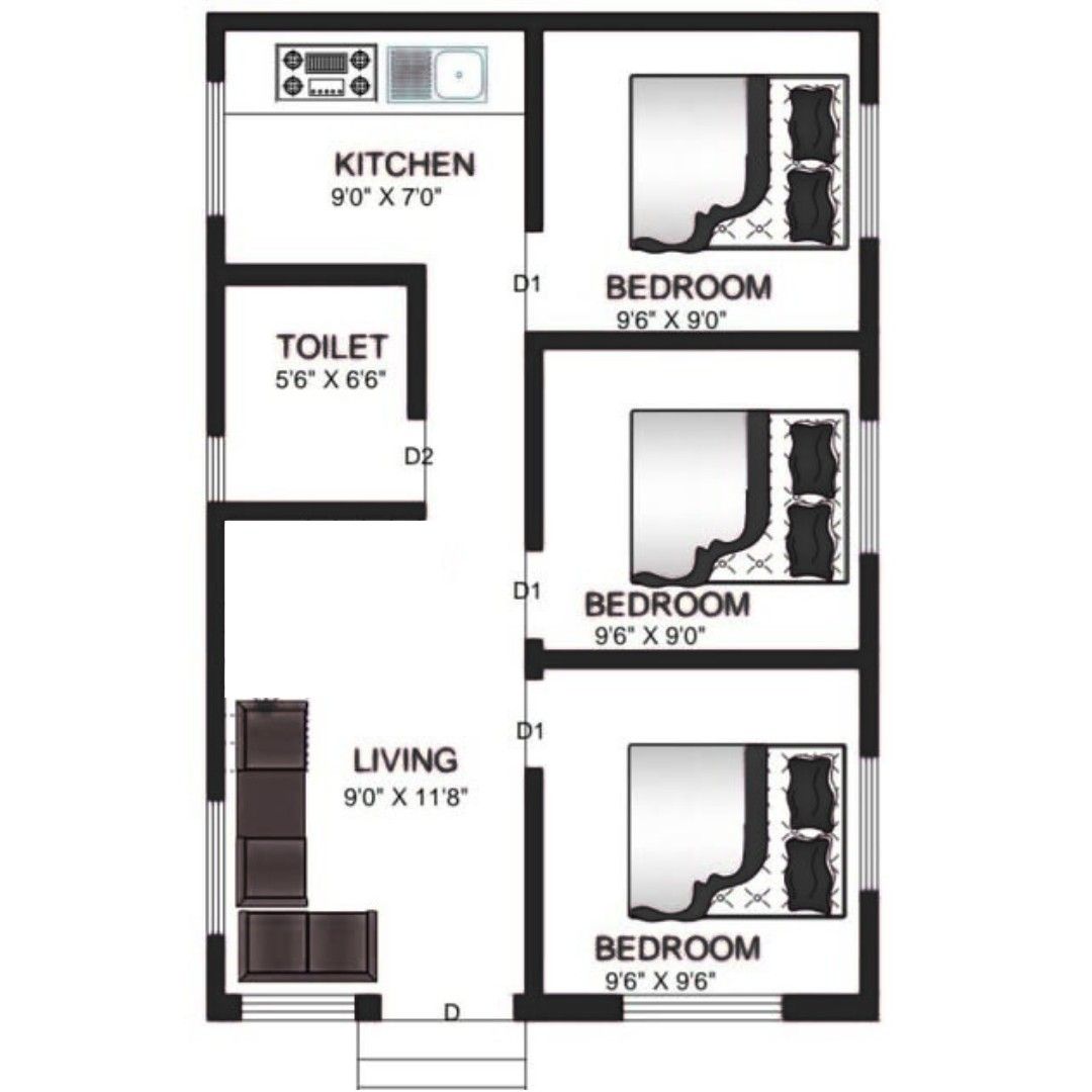 20 30 house plan