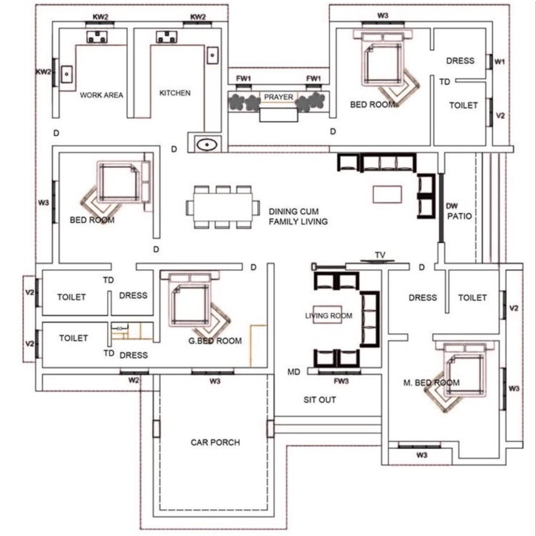four bedroom house plans  four bedroom house plans<br />